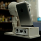 Illustration for article titled Steve Jobs Bobblehead iPhone Dock Brings A Jobsnote To Your Desk In Creepiest Way Possible